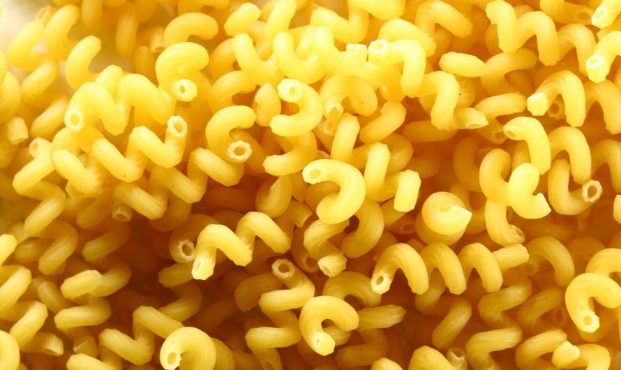 Creatief knutselen met macaroni